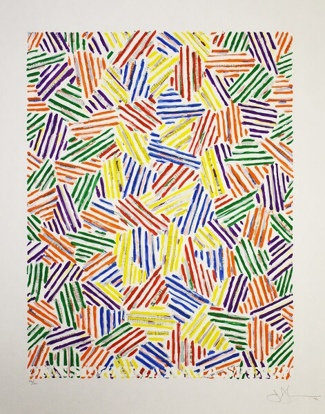 初売り】 JASPER JOHNS ジャスパー ジョーンズ 絵画 レア 限定 希少