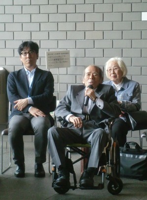 20180425_練馬区立美術館「池田龍雄展」喜夛孝臣、池田夫妻