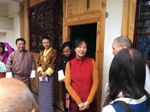 校長先生と(女性)