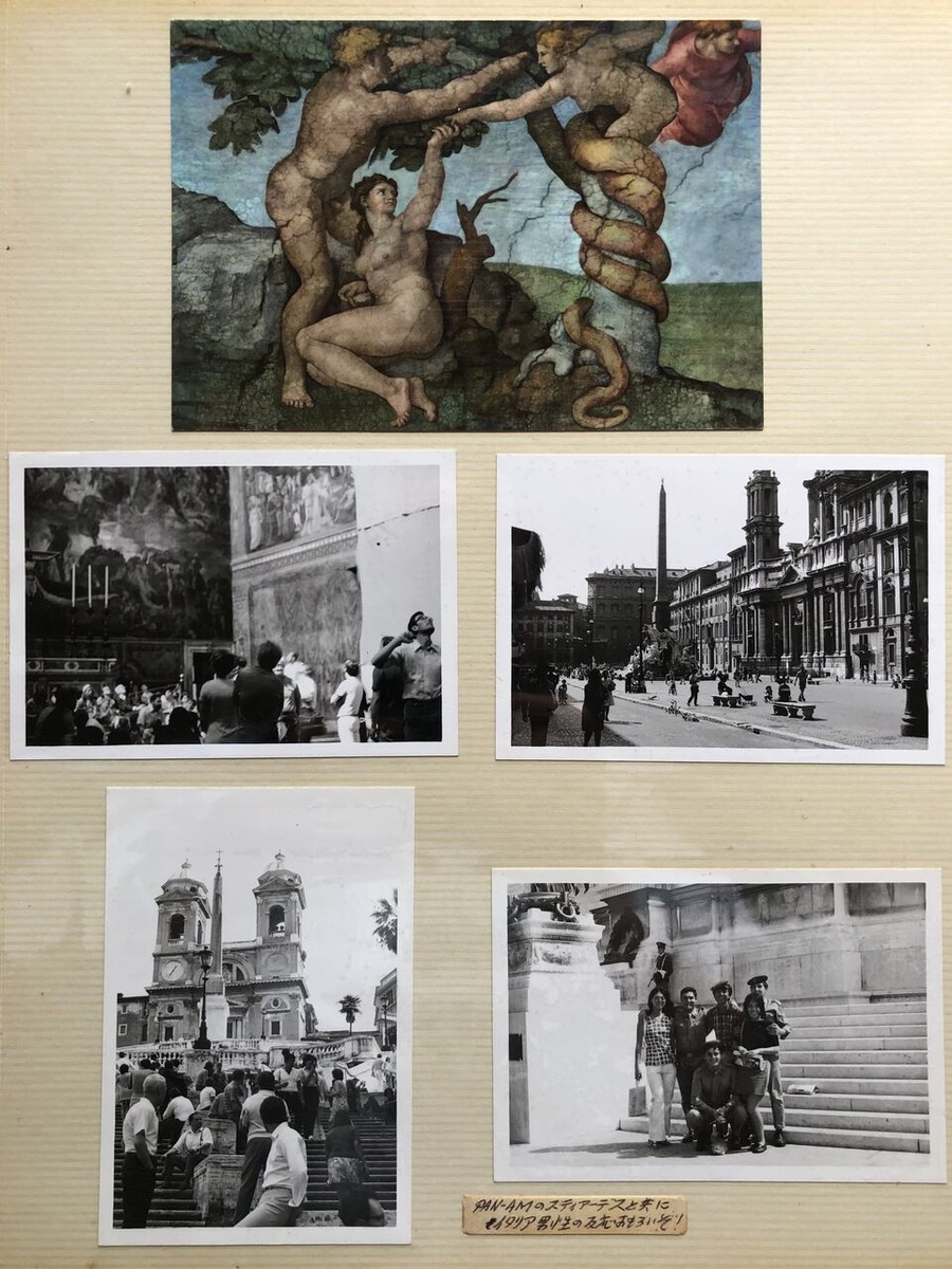 06ローマにて　システィーナ礼拝堂に感動