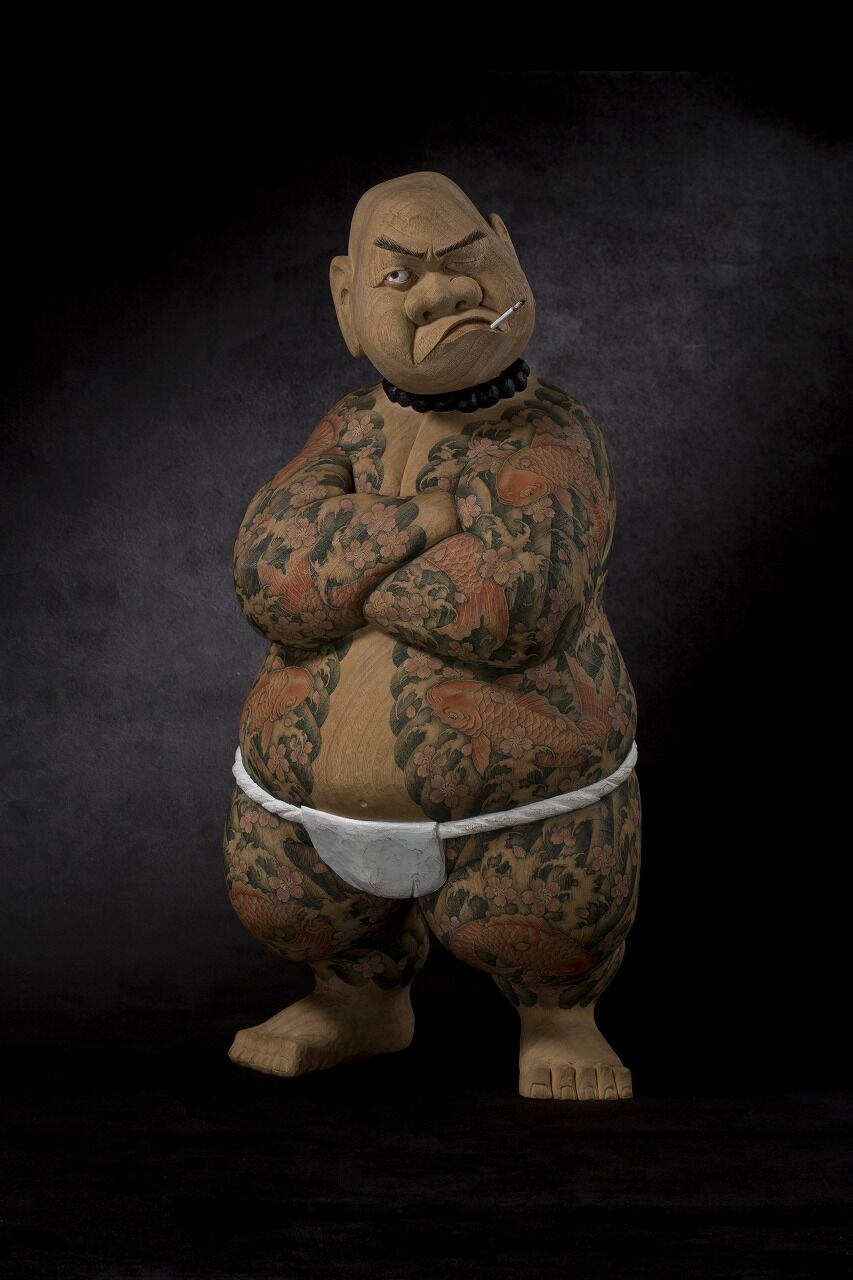 葉栗剛_男気煙_前面