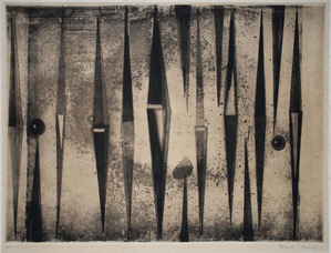 11_駒井哲郎_樹木