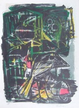 福沢一郎夜の鳥