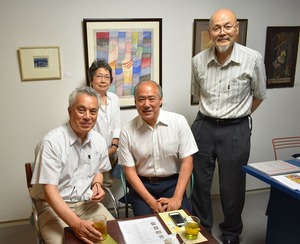 20180720水沢勉先生、内間安樹さん