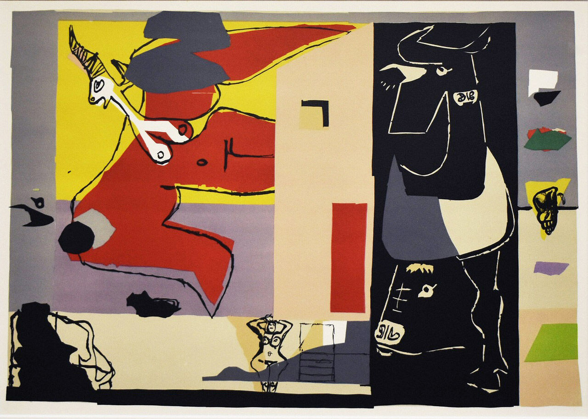 ル・コルビュジエ_一角獣と黒い牡牛