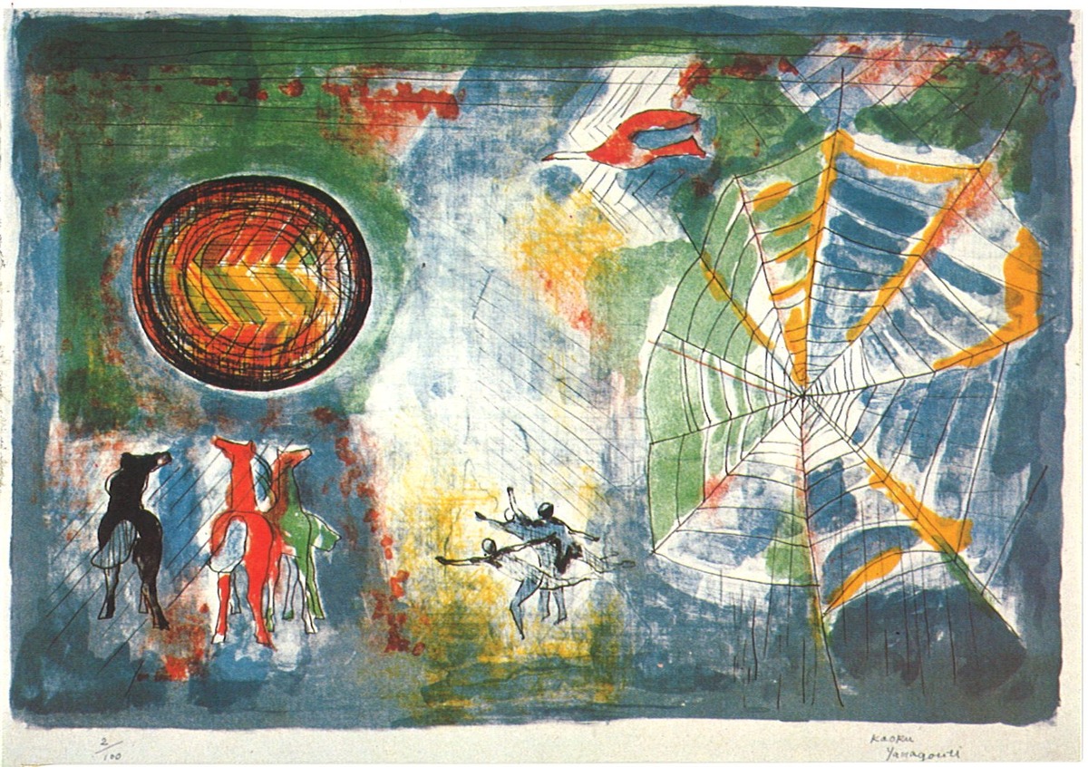 G方寸81年4月山口薫展画面