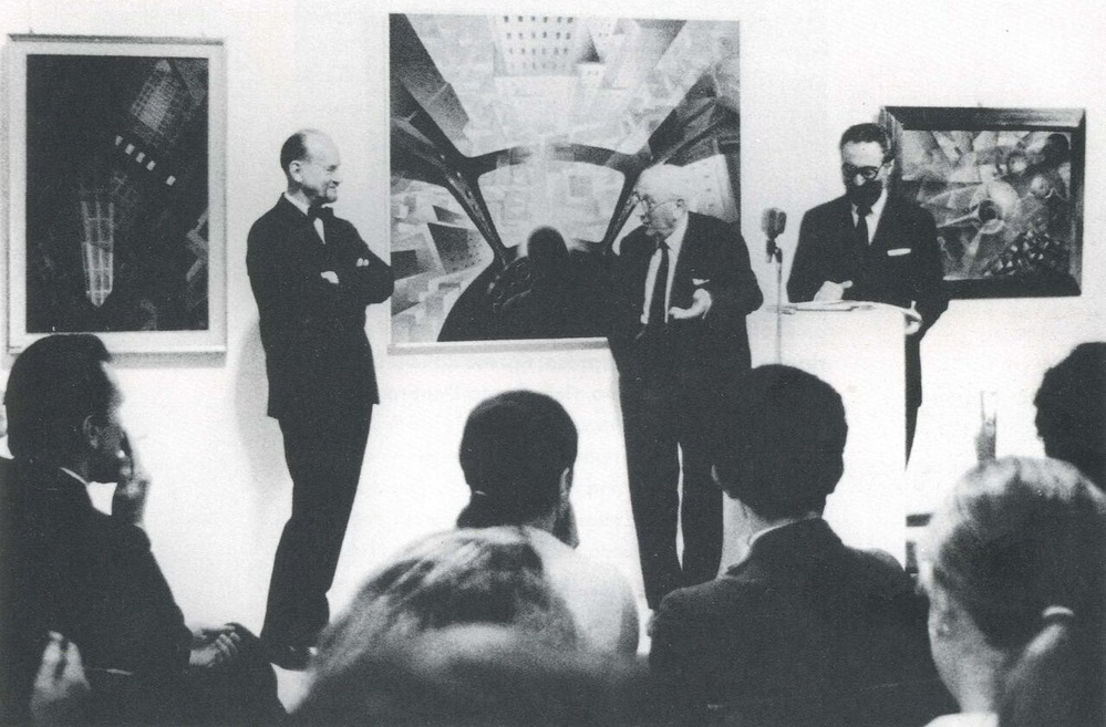 図5 詩人カンジュッロとクラーリ、1970年