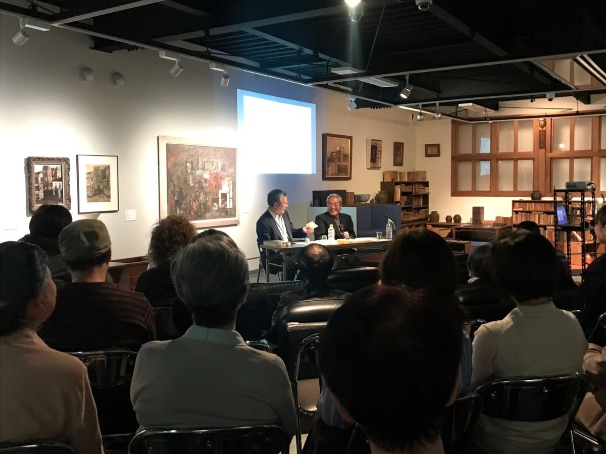 対談「父のアトリエ、その思い出」松本莞