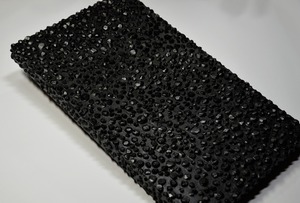 凸凹作品、地漆を塗った段階