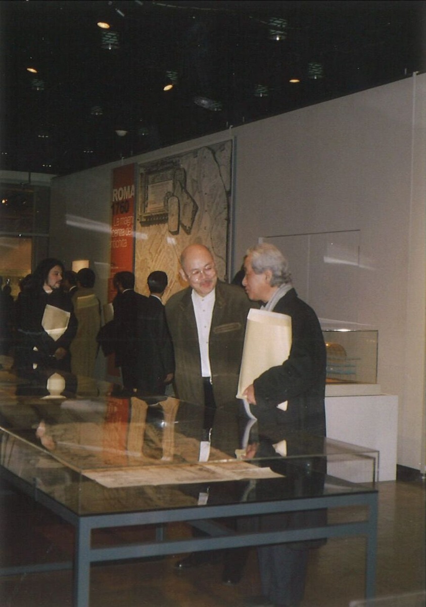 2005年2月3日東大総合研究博物館「メディアとしての建築～」展磯崎新