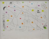 ミロ「ストリップショー（Ｘ2）」