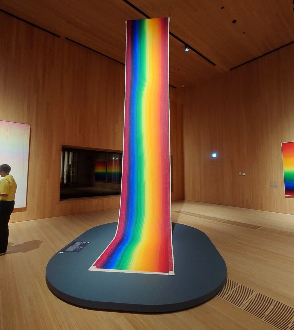 ⑪香港「靉嘔展」(M＋)展示風景⑥　オープニングにて　2023.12 .14