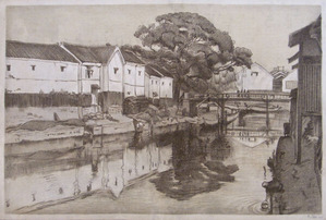 織田一磨_大阪風景 永大濱