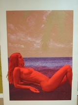 横尾忠則タヒチⅡ-A耳付