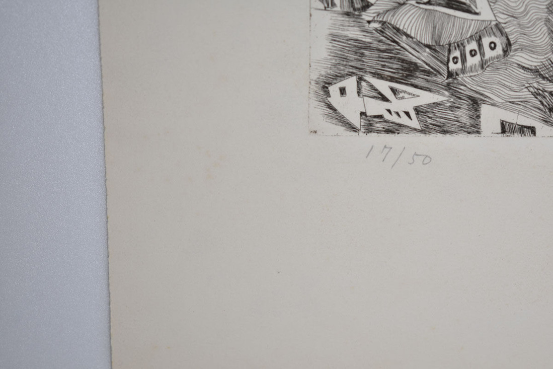 瑛九‗銅版画‗No.15 (5)