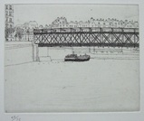 風間完パリ時代1-サン・ルイの橋