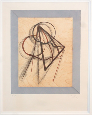 マン・レイ「板上の影」