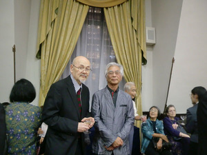 柳澤紀子レゾネ刊行記念会　森本悟郎