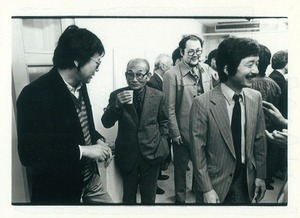 19820409プリントシンポジウム展 ギャラリー方寸 岡部徳三 斎藤義重