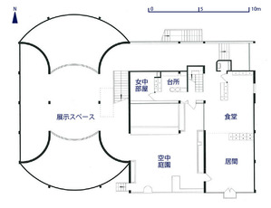エスプリ・ヌーヴォー館_１階平面図