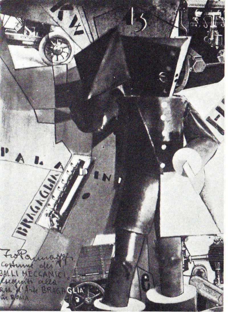 図３　パンナッジ《機械的バレエ：人物》