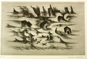 難波田龍起「海の風」600