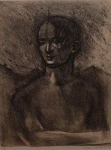 舟越桂「谷を守る」