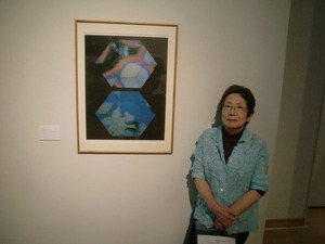 CIMG8899山口勝弘展内覧会6版画と令子