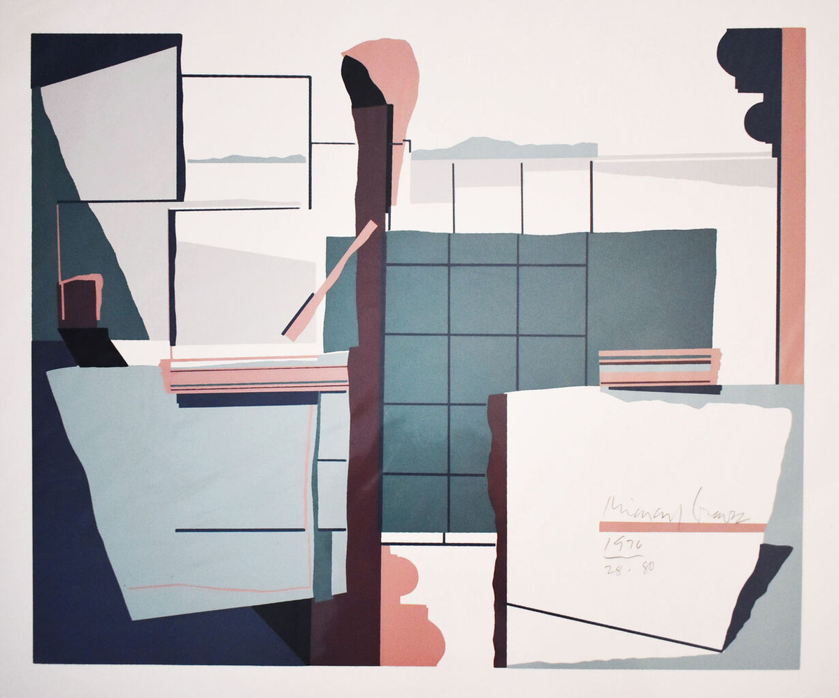 マイケル・グレイブス シルクスクリーン1