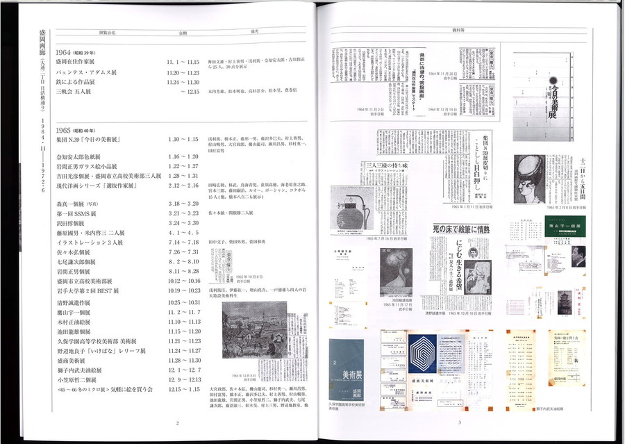 morioka第一画廊史2－3ページ