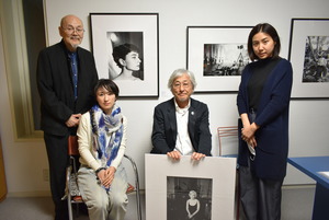 ボブ・ウィロビー展横河、粟生田さん