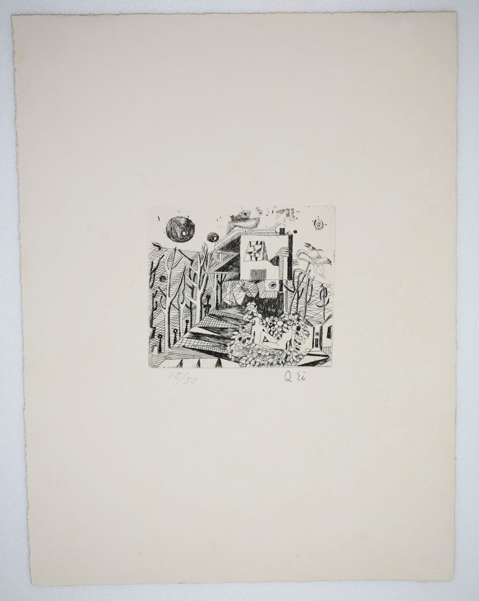 瑛九_ 銅版画‗No.1 (2)