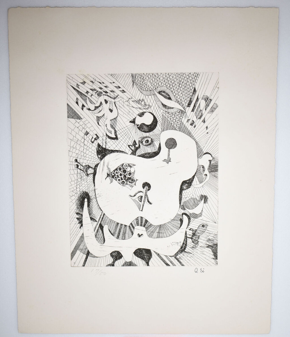 瑛九‗銅版画‗No.5 (2)