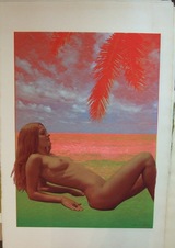 横尾忠則タヒチⅡ-C耳付