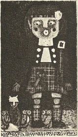 駒井哲郎人形と小動物