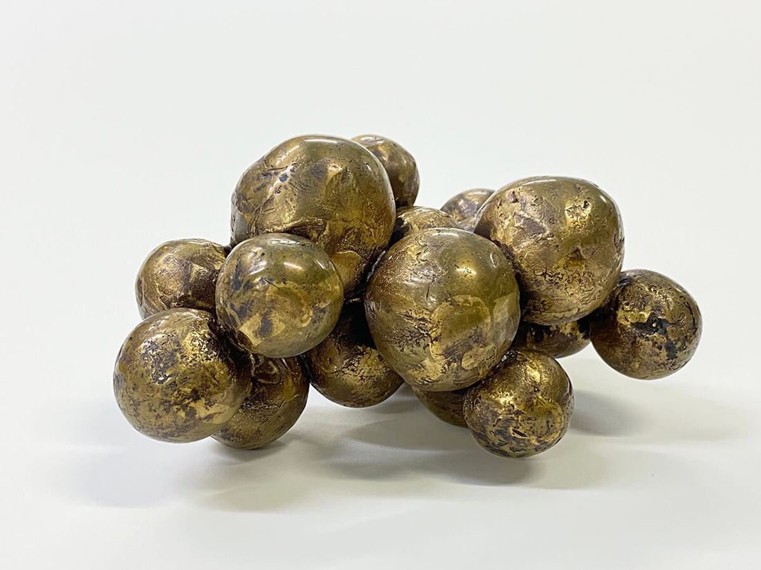 舟越直木《Bedessa Moon》2000年 ブロンズ 14.5×9.0×7.5cm