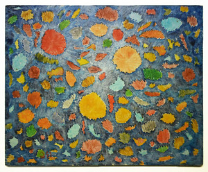 瑛九「赤の舞い（仮）」