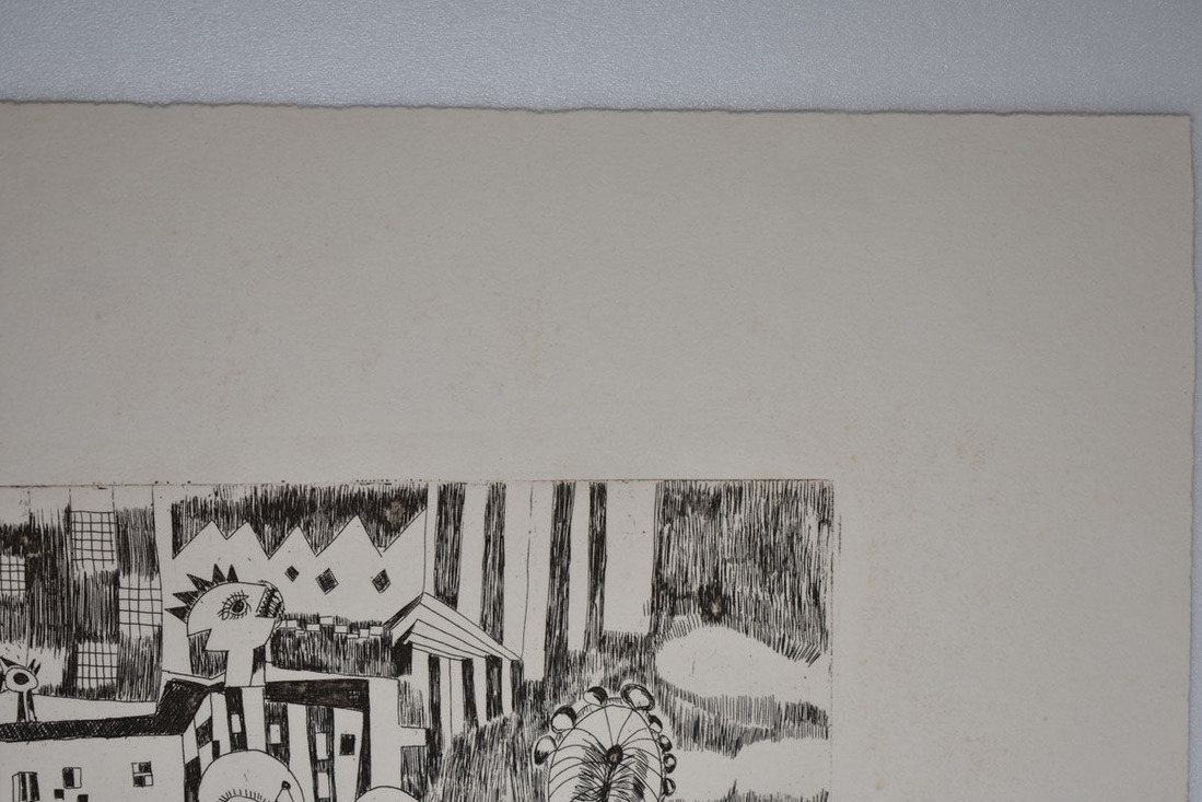 瑛九‗銅版画‗No.15 (4)