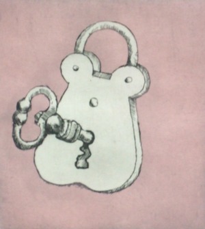 マン・レイ「鍵穴」