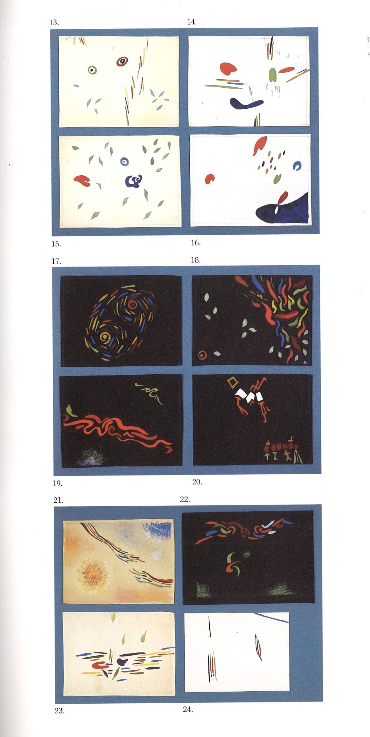 資生堂91年駒井展図録レスピューグ原画２