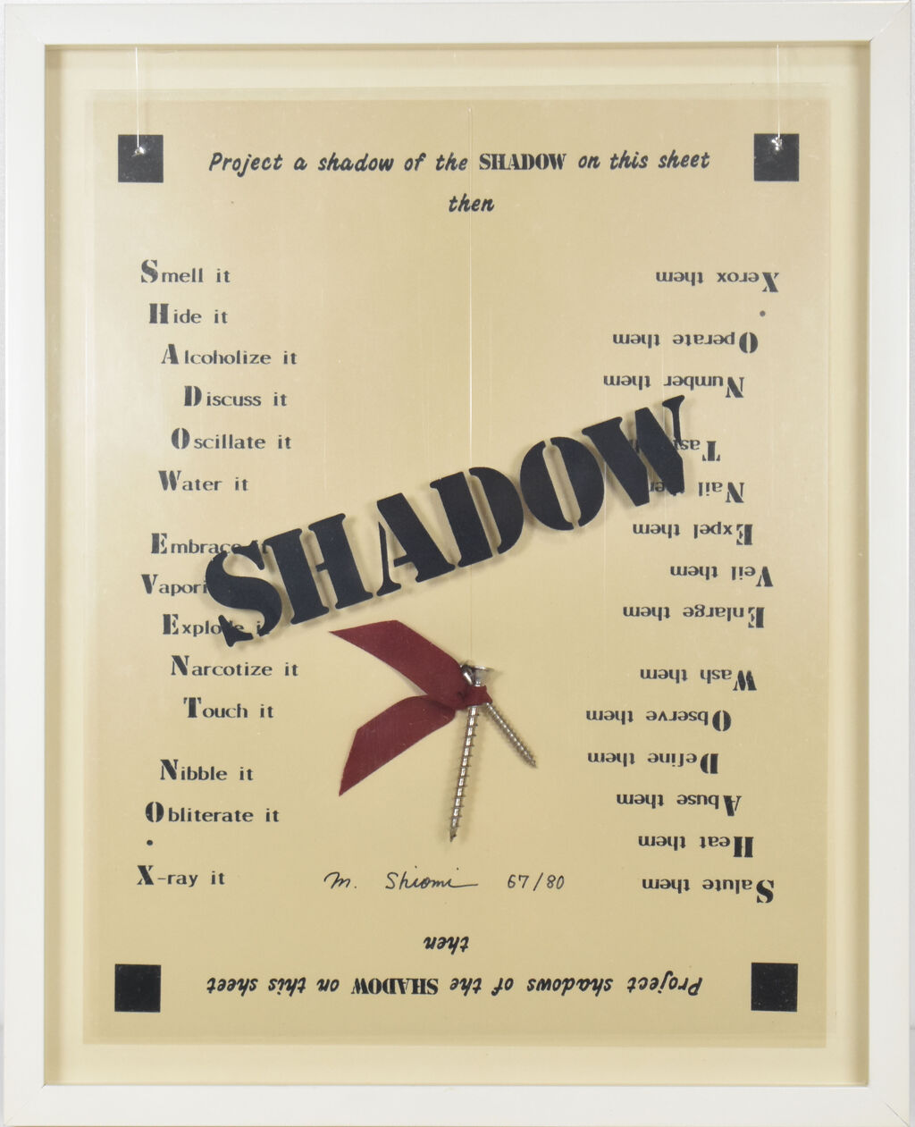 影のイヴェント　No.X 15