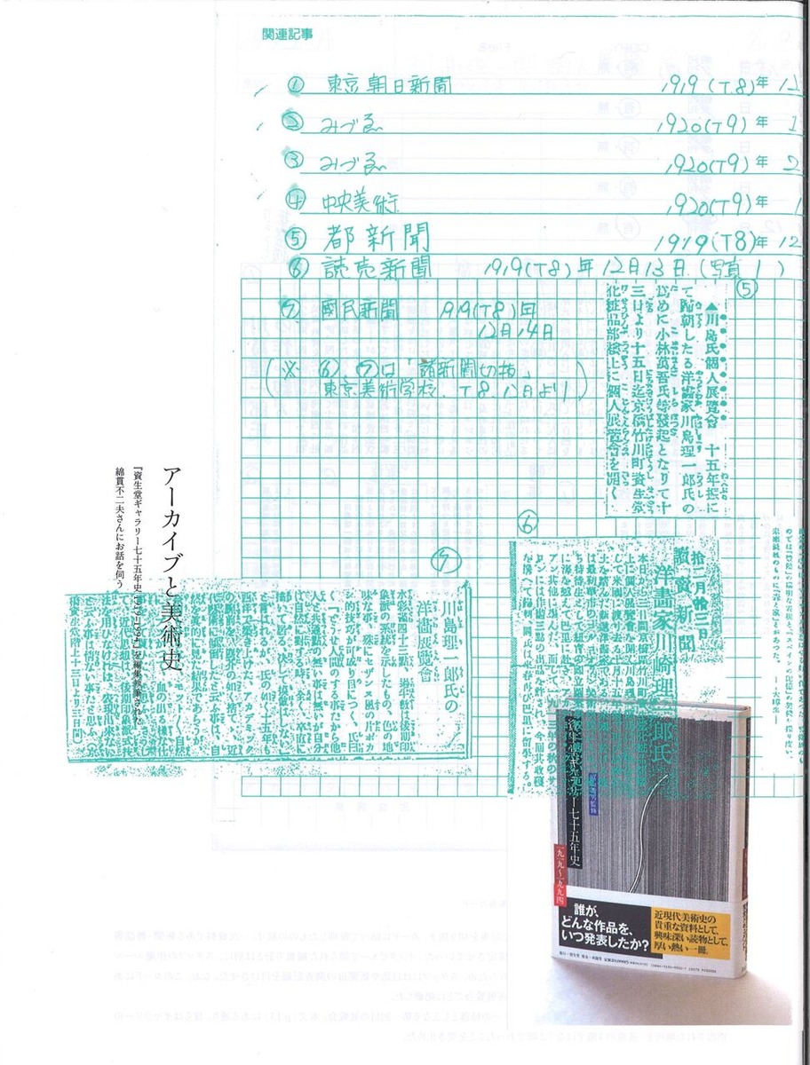 粟生田弓 アーカイブと美術史