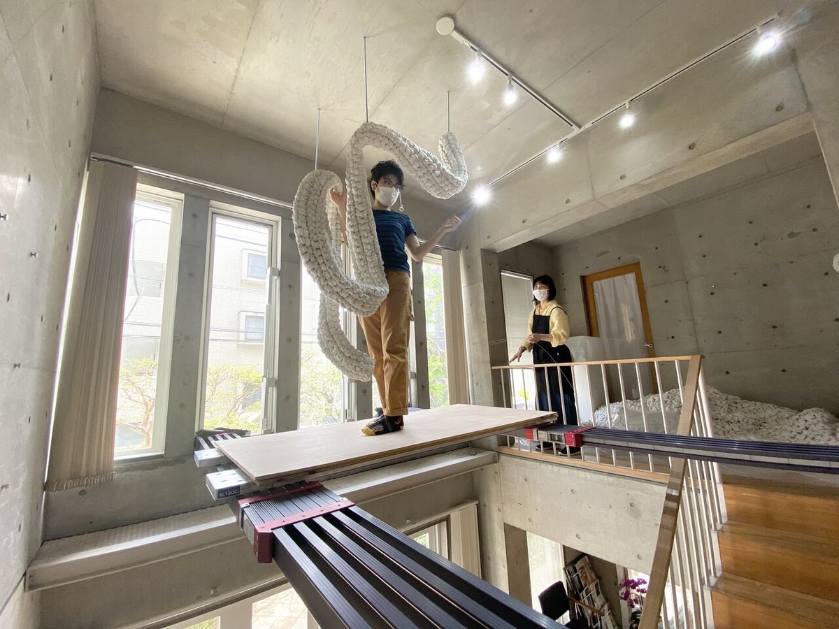 中村潤展展示作業