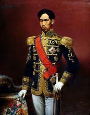 高橋由一「明治天皇」