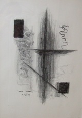 恩地孝四郎「Poem Winter」