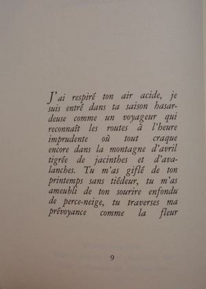 異国の女に捧げる散文11-3