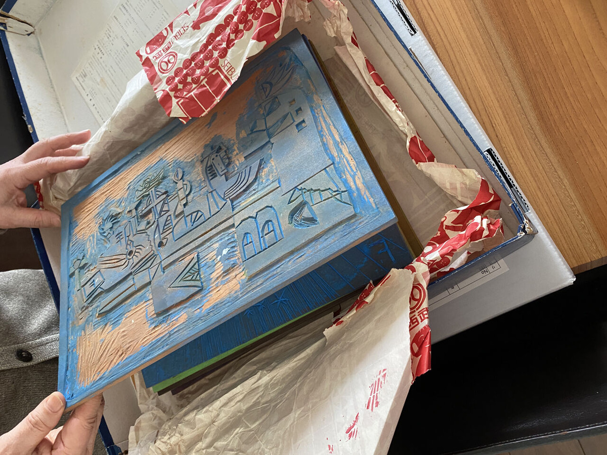 3-02版木　難波家蔵