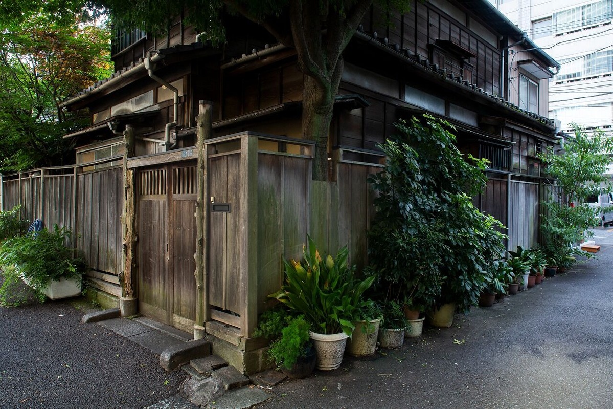 013　虎の門三丁目　天徳寺脇の和風住宅　2012.07.23