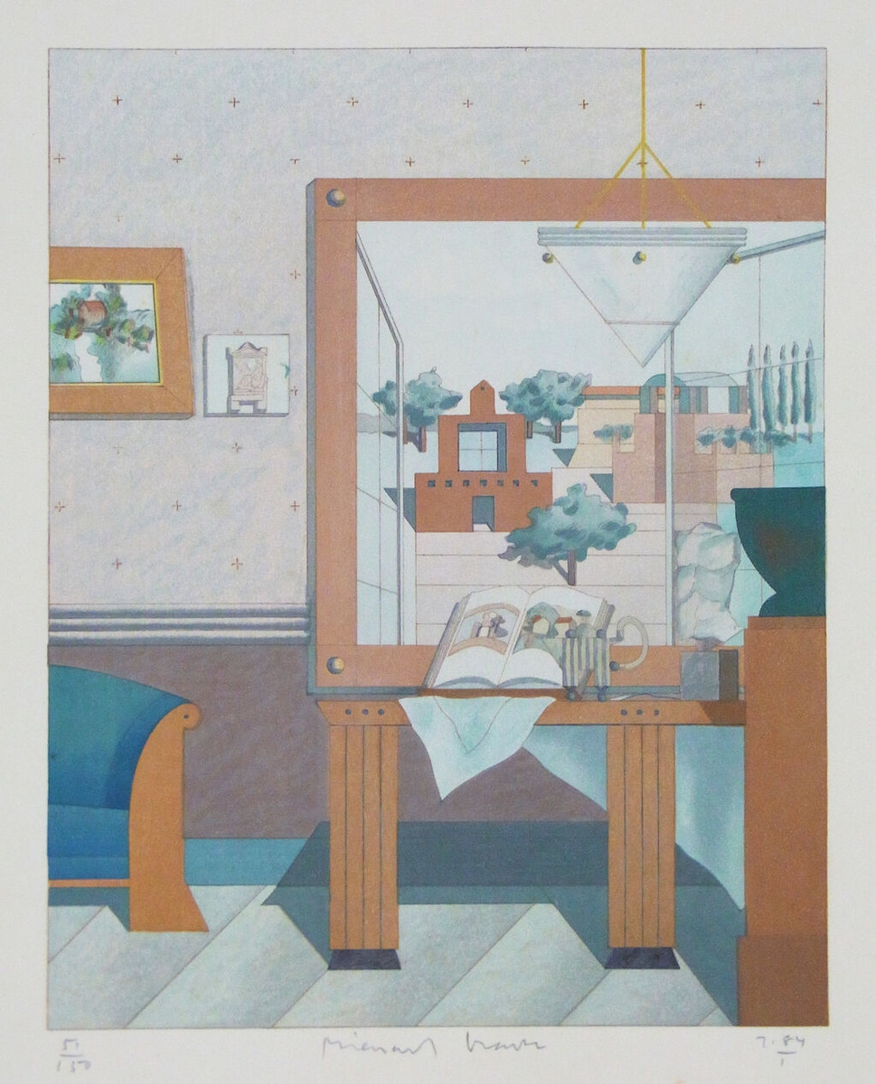 マイケル・グレイブス木版画