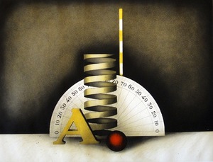 フリードリッヒ・メクセペル　スプリングのある静物